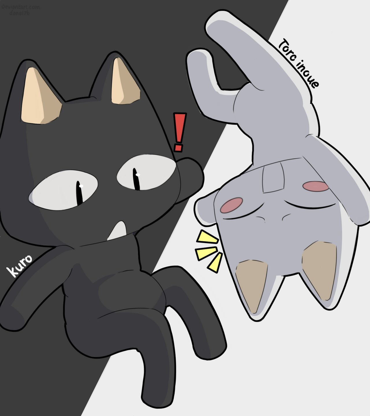 Toro and kuro fanart by Danel7b on DeviantArt