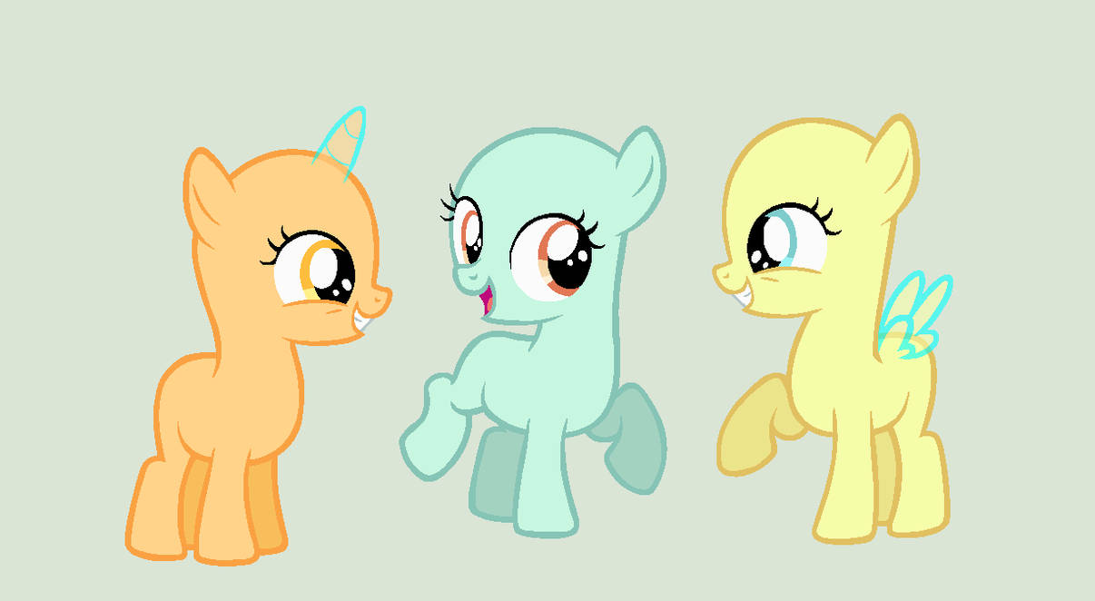 MLP Base 09 by horse-bases on DeviantArt