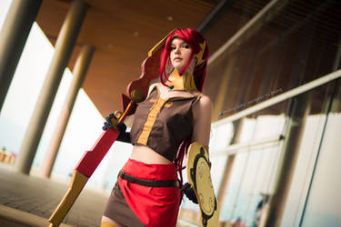 RWBY- Pyrrha Nikos III