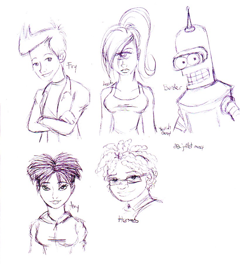 Realistic futurama