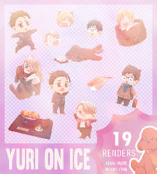 Yuri on Ice - Render Pack #05