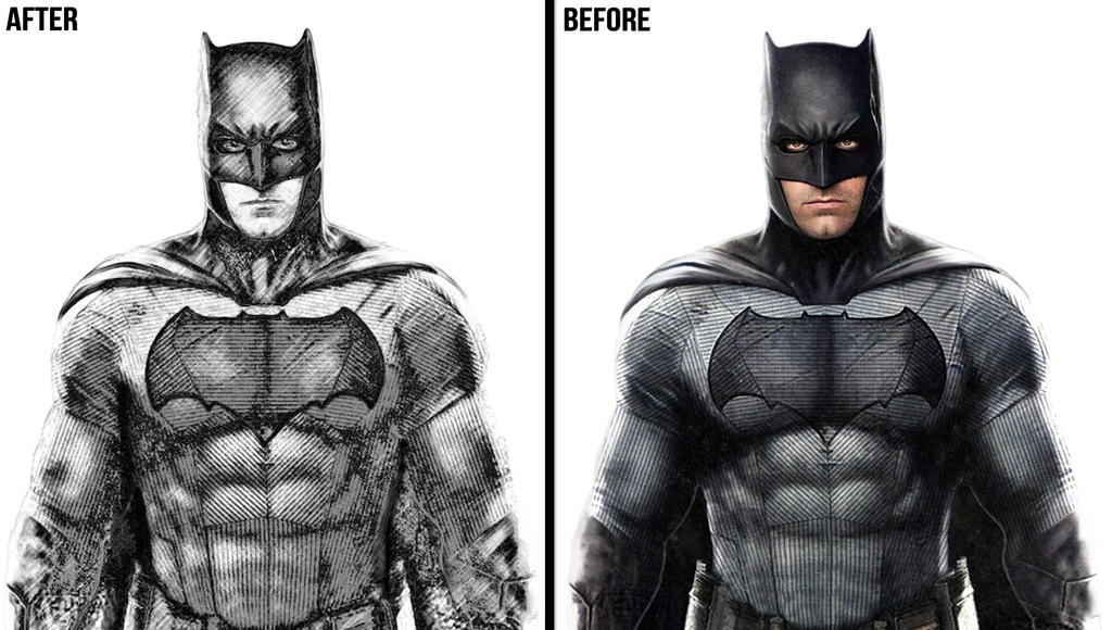 Batfleck Design Batfleck Drawing Art by MegoMagdy15 on DeviantArt