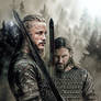 Vikings Ragnar and Rollo