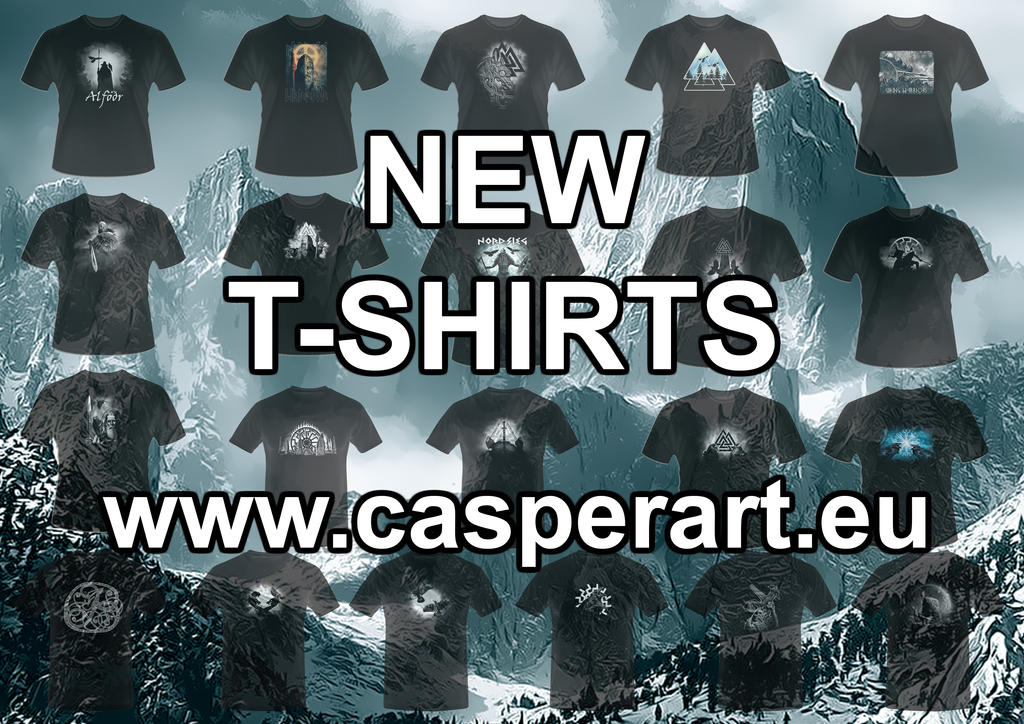 Casper art t-shirts