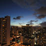 Honolulu at night