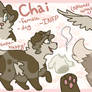 Chai reference sheet