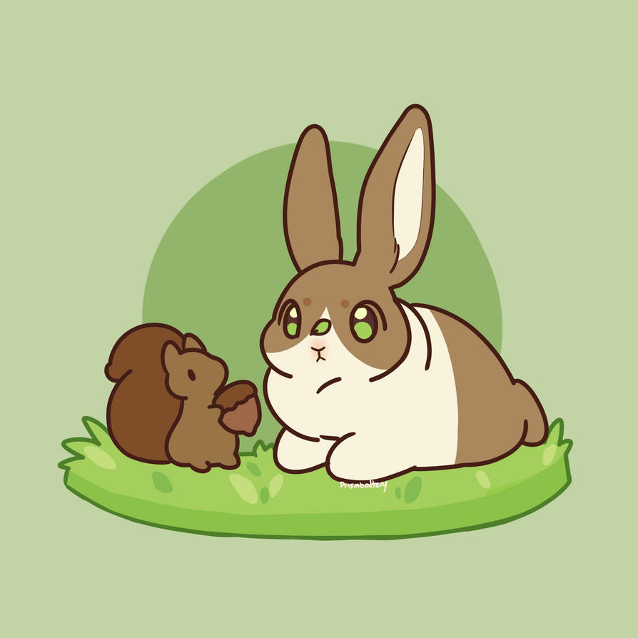 Brown Rabbit Deviantart daily bunny - day 79 by prismbattery on DeviantArt