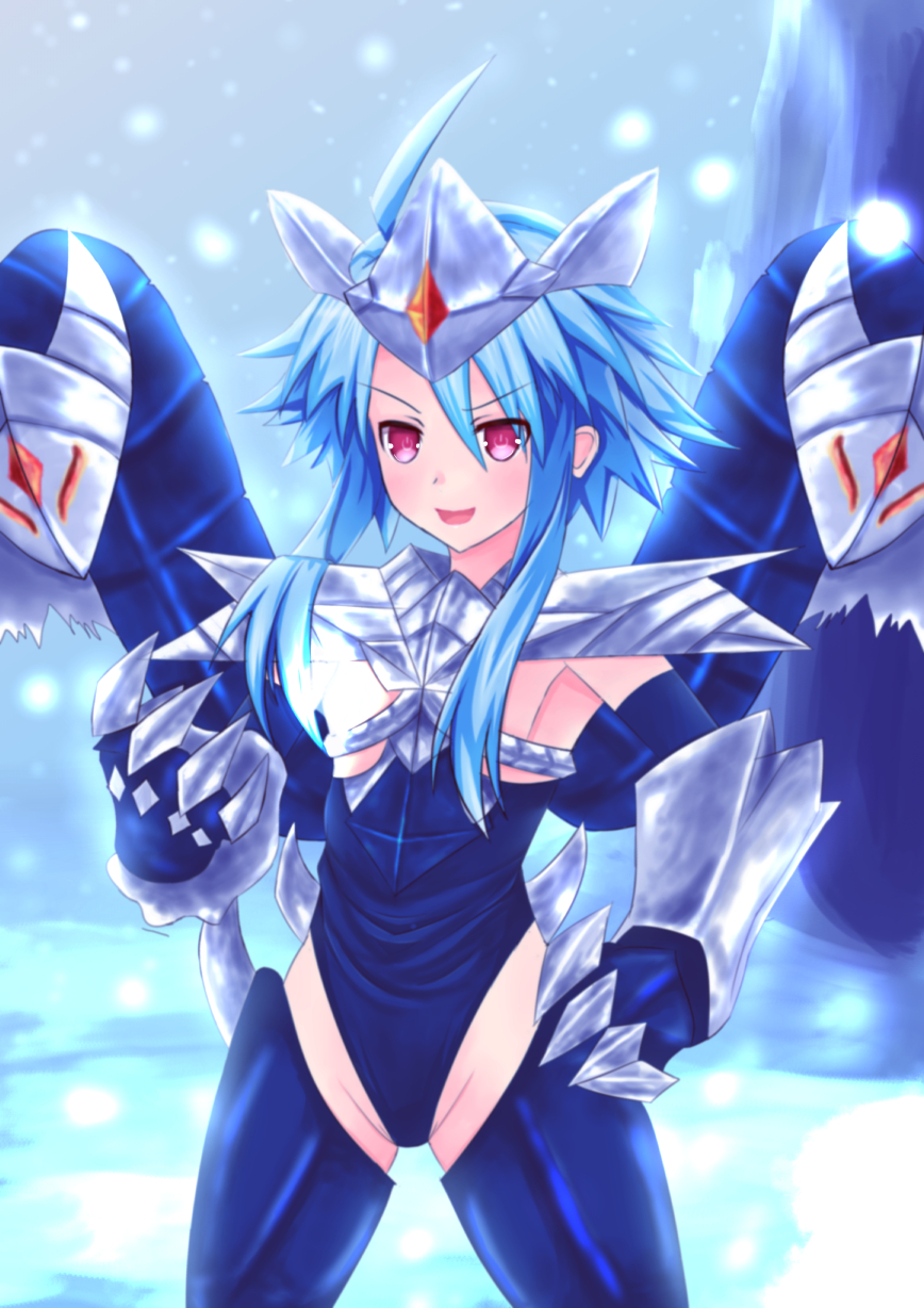 White Heart in Trishula Dragon Costume