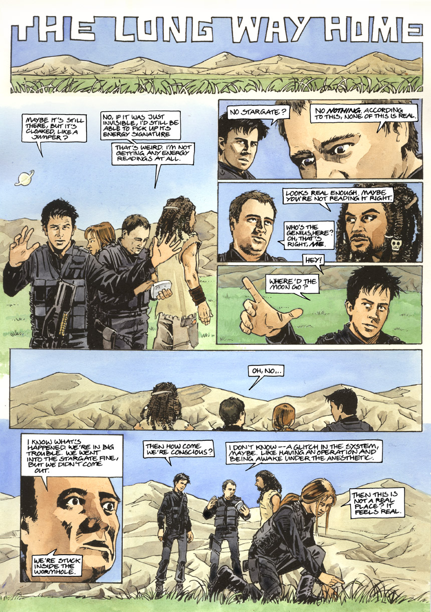 Stargate Atlantis comic pg2