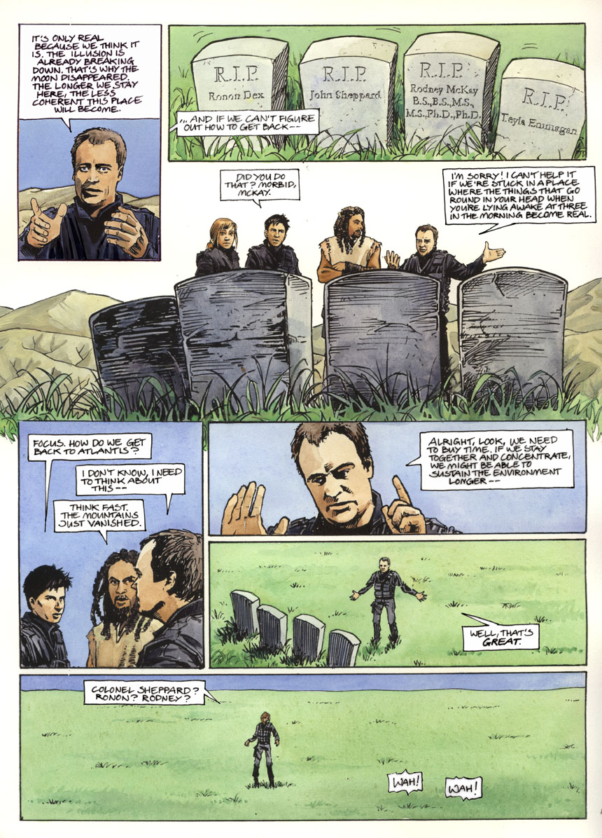 Stargate Atlantis comic pg3