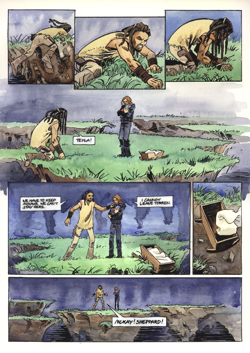 Stargate Atlantis comic pg5