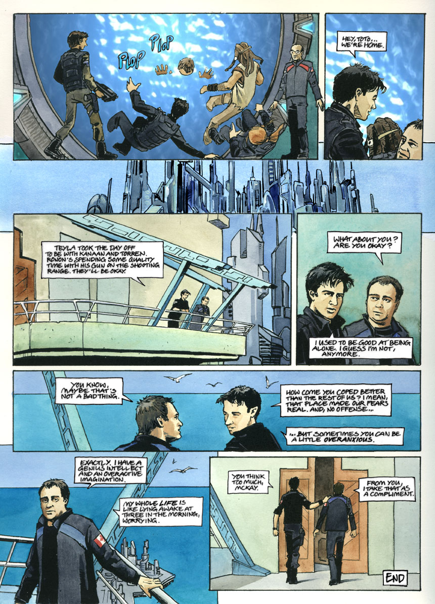 Stargate Atlantis comic, pg9