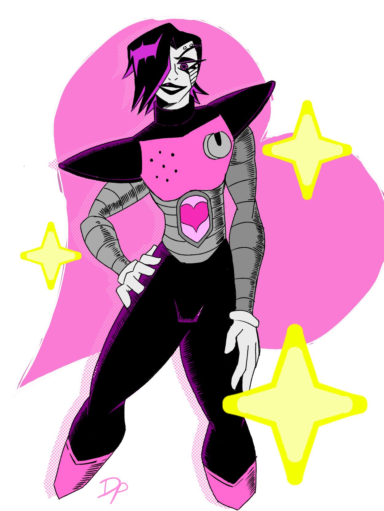Mettaton Fanart by DragonPaintOfficial on DeviantArt