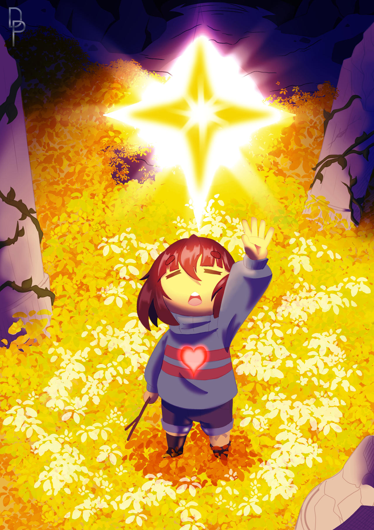 Fallbacktale Frisk Undertale - Frisk by DragonPaintOfficial on DeviantArt