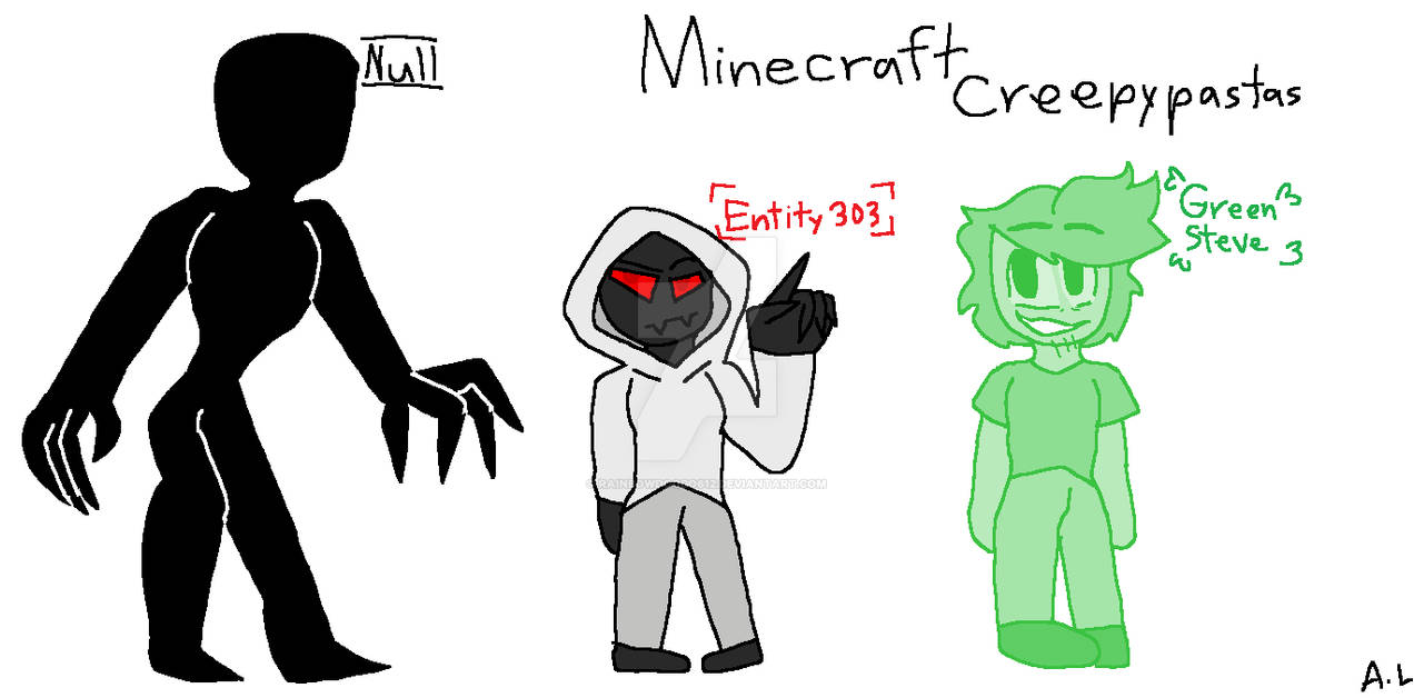 Minecraft Creepypastas by RainbowDoggo612 on DeviantArt