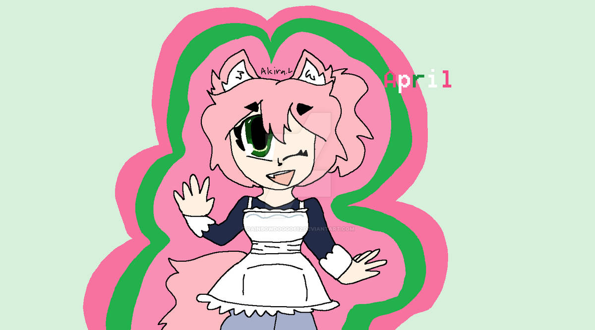 April Raspberry Person April by RainbowDoggo612 on DeviantArt