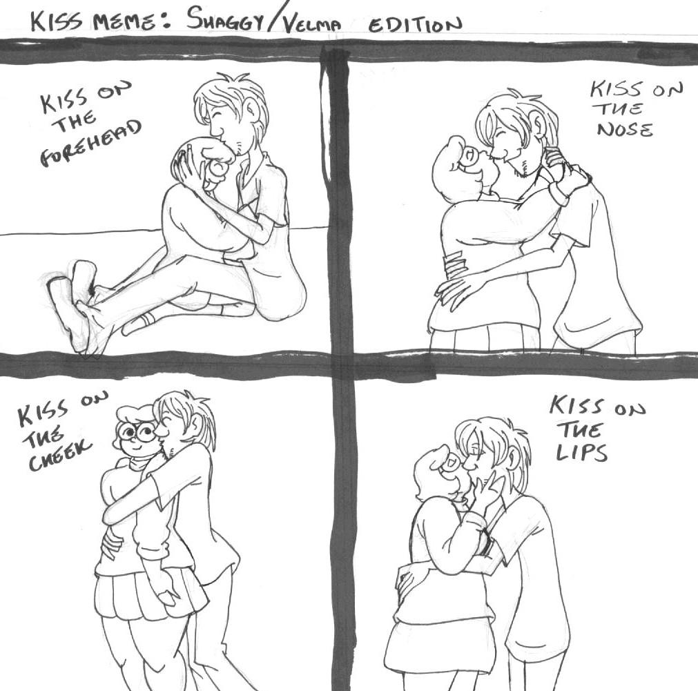 Kiss Meme: Shaggy and Velma