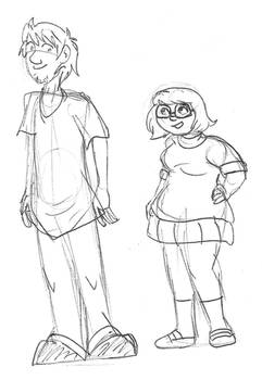 Random Shaggy and Velma