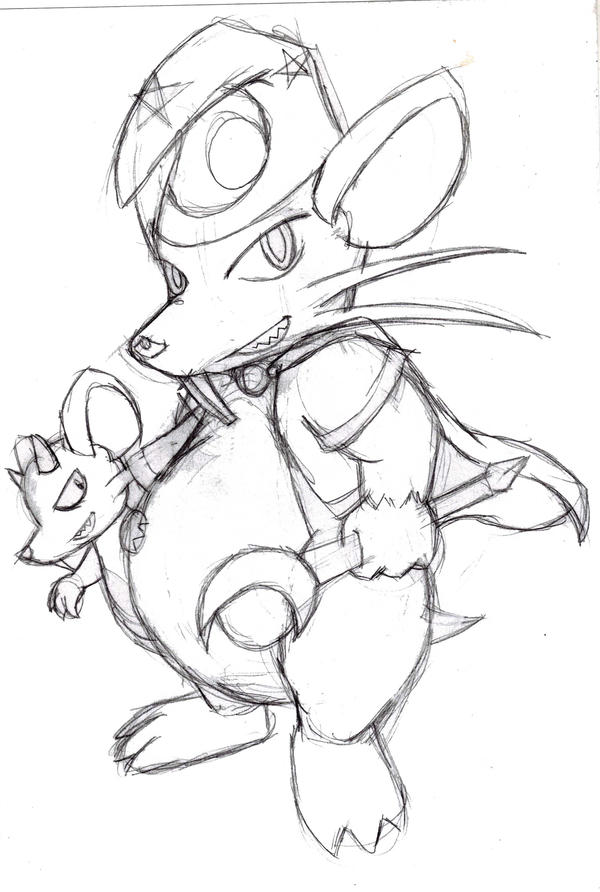 Evil Vole Spirit the evil vole king by JadedSketch on DeviantArt