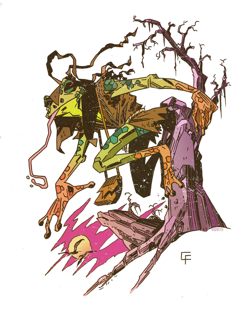 Tree Frog Oc Tree Frog by ChrisFaccone on DeviantArt