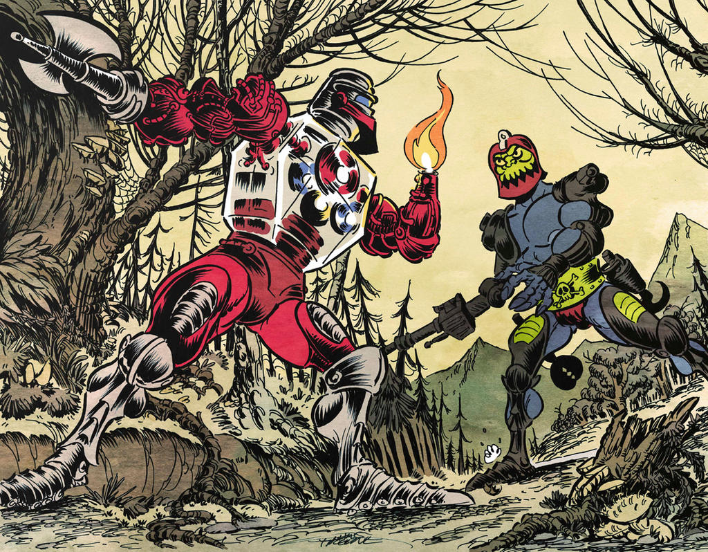 Roboto vs Trapjaw
