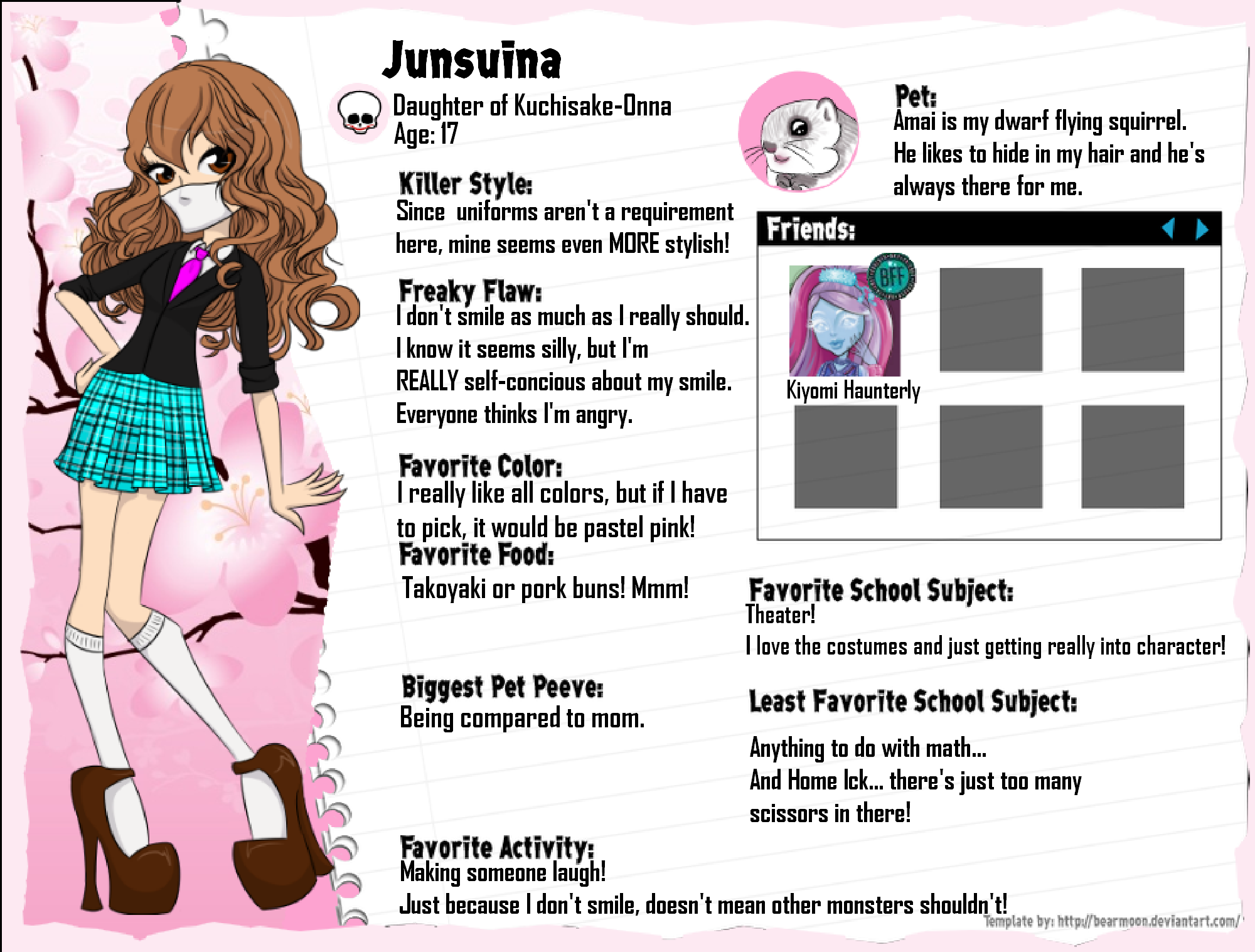 Junsuina Monster High OC