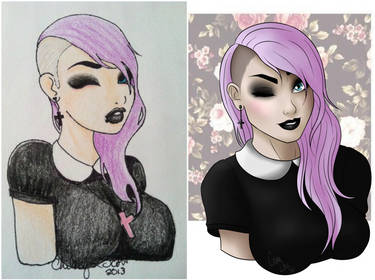 Draw This Again : Pastel Goth