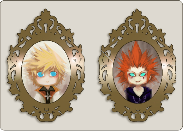 Kingdom hearts brooches