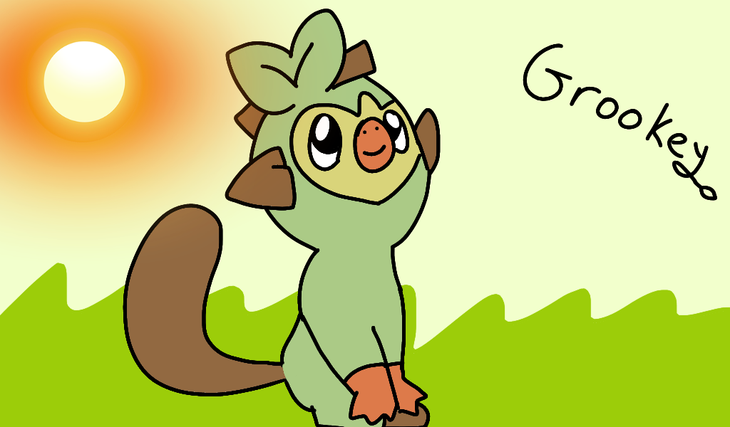 Grokey Face Grookey by OddsockLBP on DeviantArt