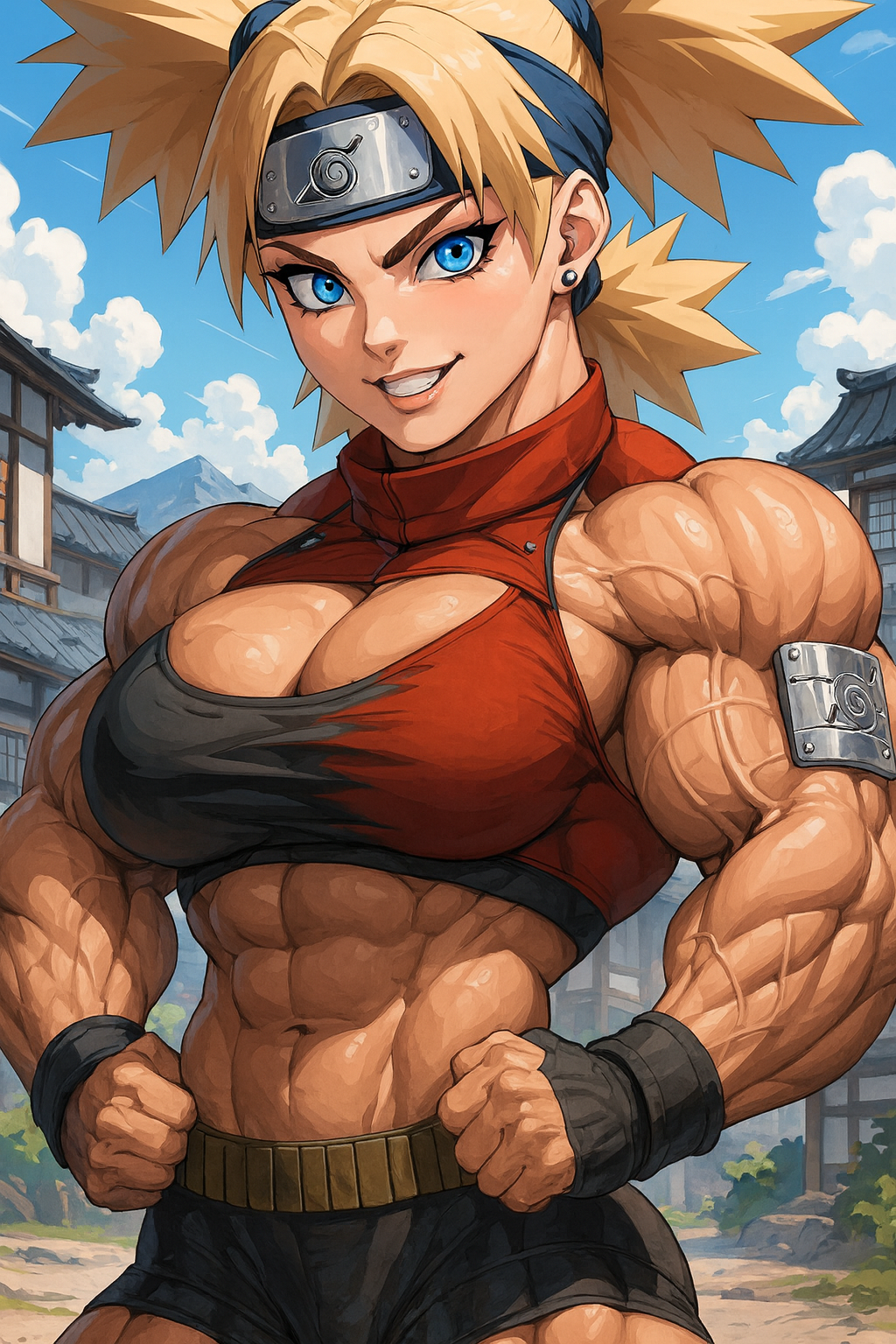 Muscle Temari Temari by MaxR2005 on DeviantArt