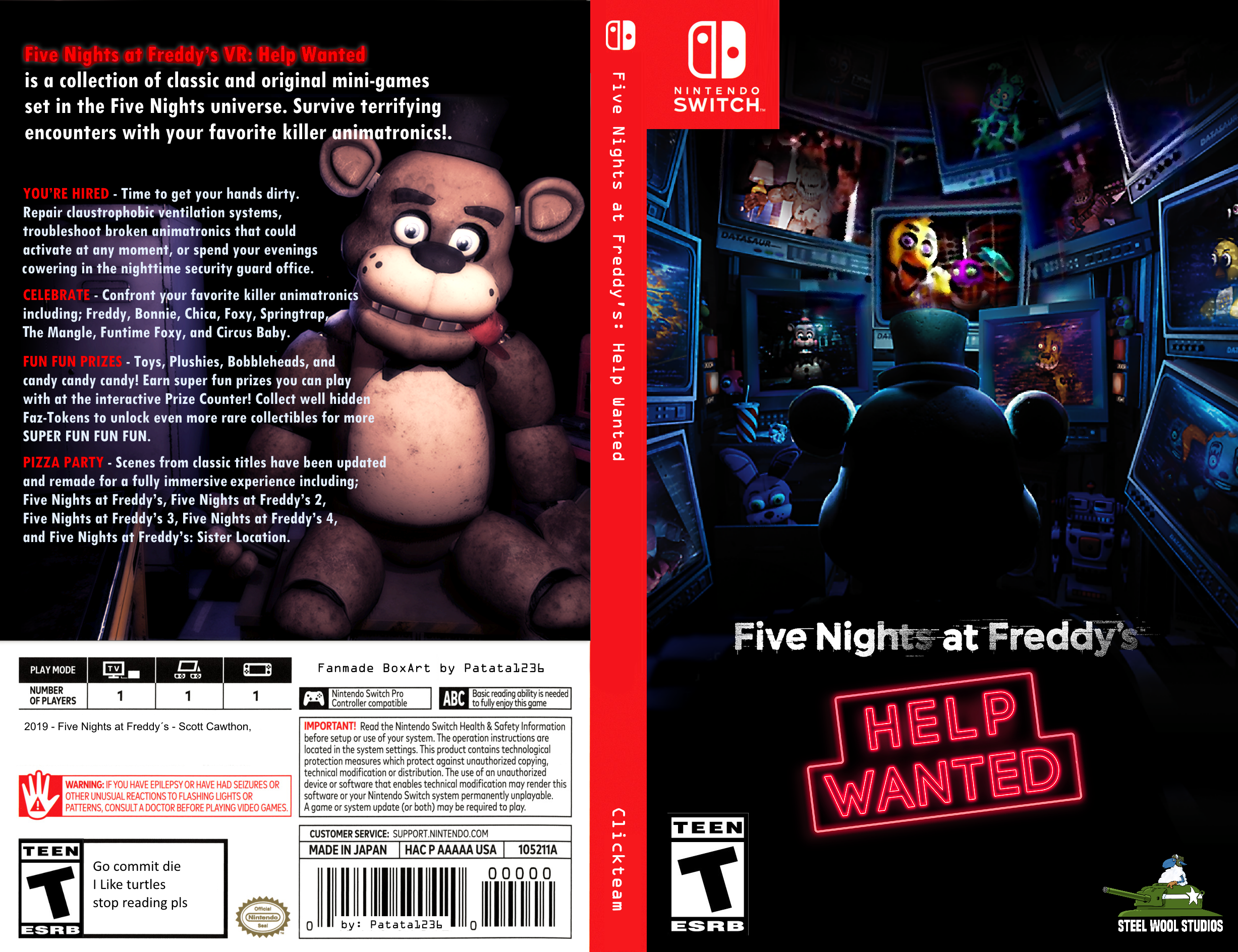 Five Nights at Freddy's: Help Wanted - Bundle for Nintendo Switch -  Nintendo Official Site