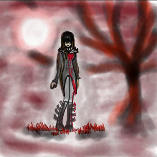 Red Rage Girl RED girl by AbigailSchoeman on DeviantArt