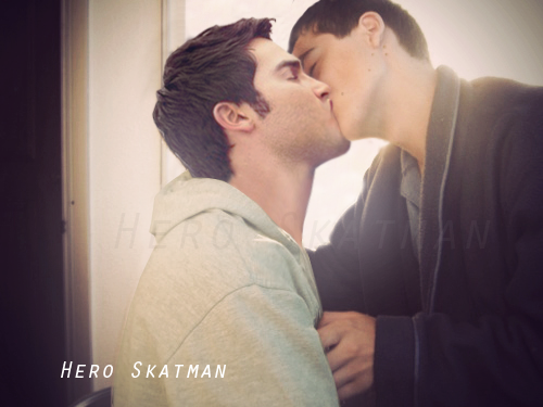 Sterek kiss