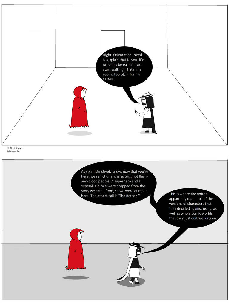 Retconned #1 Page 3 by LOGO-Comics on DeviantArt