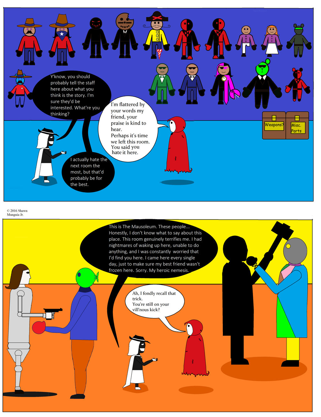 Retconned #1 Page 9 by LOGO-Comics on DeviantArt