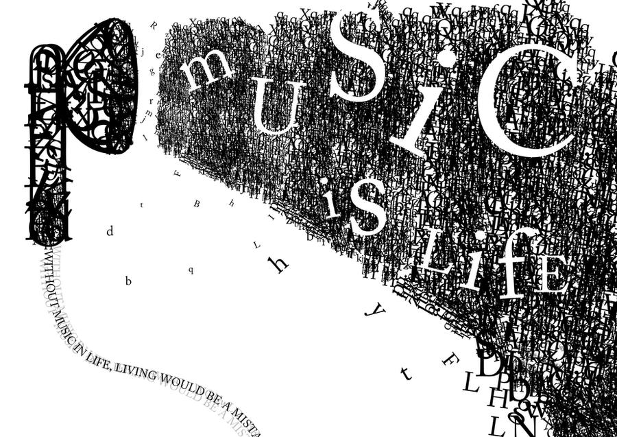 Music is Typography?