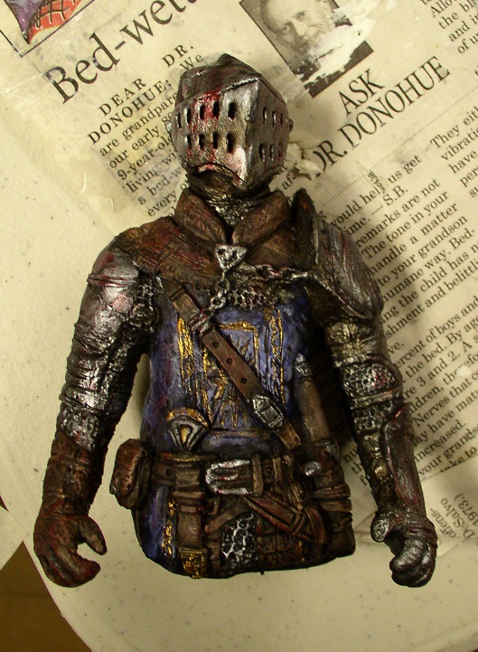 Dark Souls Elite Knight mini with arms