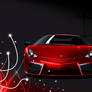 Red Lamborghini Wallpaper