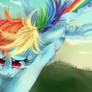 Rainbow Dash thinks of her Friends.