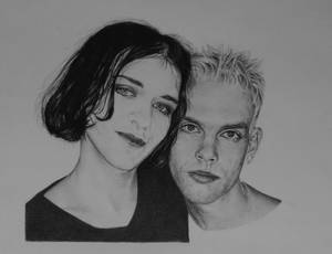 Brian Molko and Stefan Olsdal