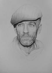 Michael Stipe - graphite portrait