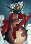 Supergirl - Night Flight by eHillustrations