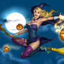 Happy Halloween 2016 - Witch Pin-up