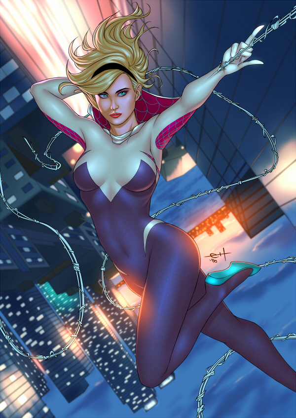 Spider-Gwen - Sunset Swing