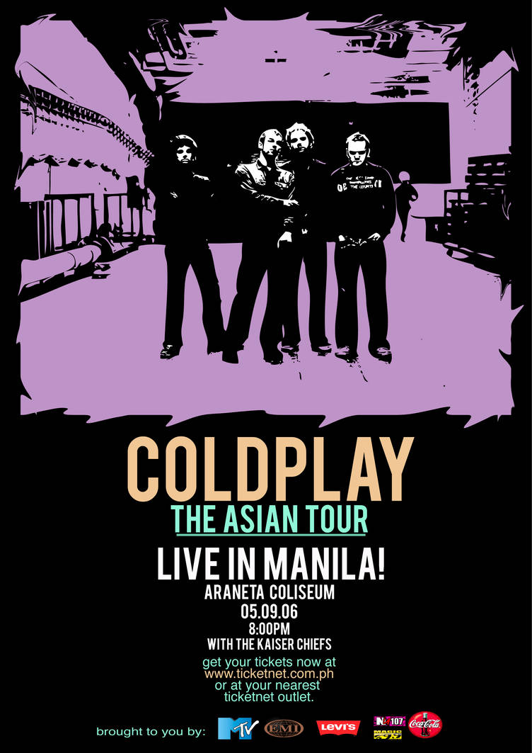 Coldplay Poster By Kamuna On DeviantArt