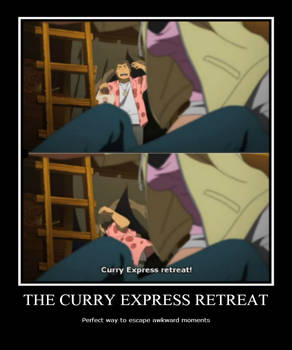 Anohana curry express retreat