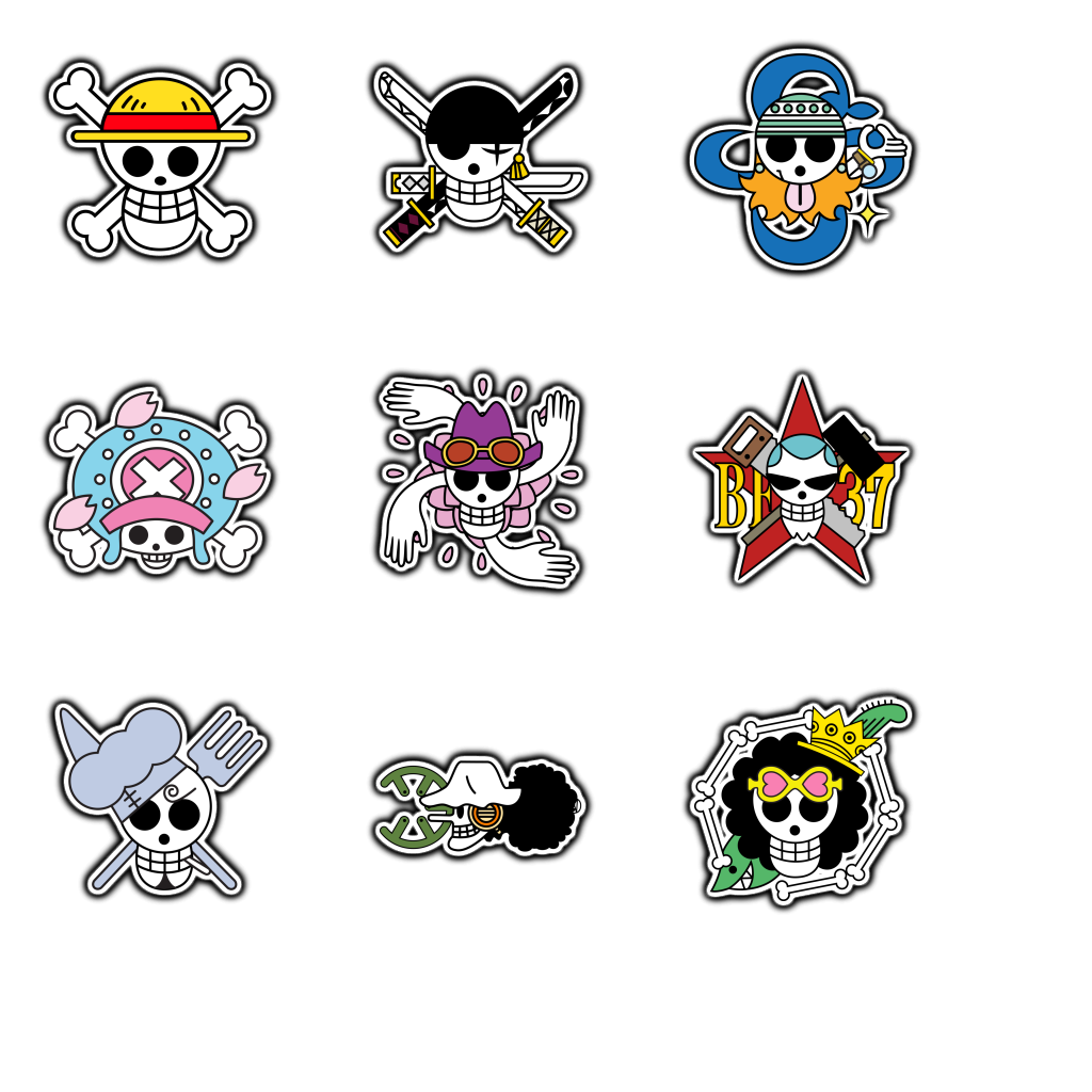 One Piece Flag Sticker by VendyD on DeviantArt