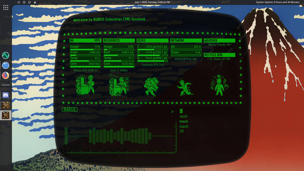 Fallout Terminal Rainmeter Final