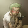 Embarassed Zoro