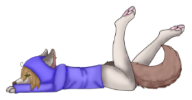 Bored Anthro (Wolfhome Pose) *Freebie*